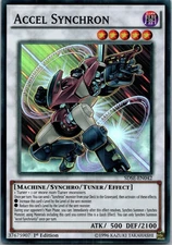 Yugioh Accel Synchron SDSE-EN042 1st Edition Super Rare NM
