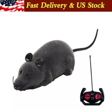Wireless Remote Control RC Rat Electronic Mouse for Cat Dog Pet Toy Novelty-