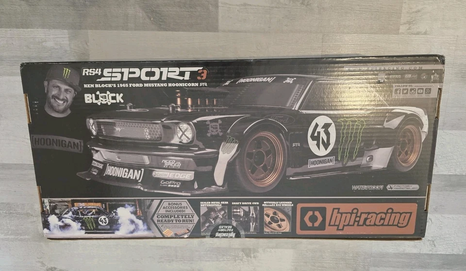 HPI Racing RS4 Sport 3 Ken Block's 1965 Ford Mustang Hoonicorn RTR 115990 - Bild 3 von 3