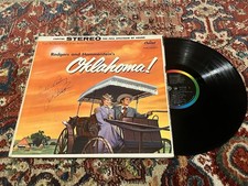 Gordon MacRae Signed Autograph Oklahoma! Soundtrack Oklahoma Vinyl Record LP