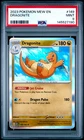 Dragonite 149/165 Pokémon 151 Holo PSA 9 Pokémon card