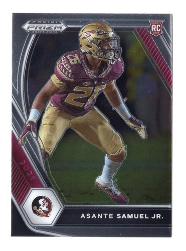 Football Card - 2021 Asante Samuel Jr 111 - Florida State Seminoles Prizm NFL RC