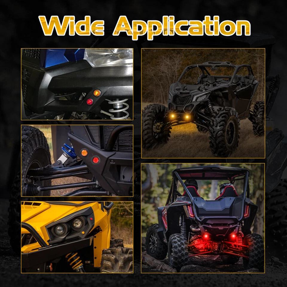 Kit de bocina de señal de giro legal Plug and Play Street para Polaris Ranger 500 900 xp Foto 4 de 4