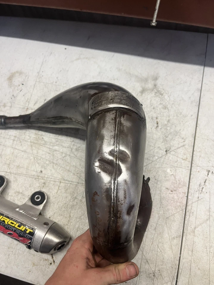 Sistema de escape completo Pro Circuit Works Cobra CX65 2012-2014 cabezal y silenciador Foto 3 de 4