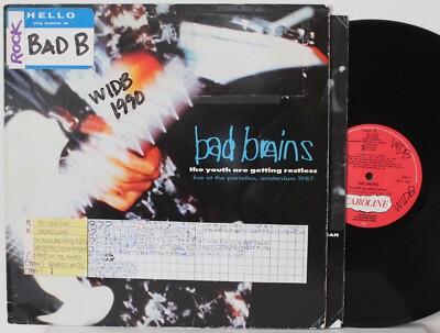 その他 LP Bad Brains Youth Are Getting Restless (Live At The Paradiso, A CAROL1617 CAROLINE /00260 Bad Brains LP “The Youth Are Getting Restless: Live At Paradiso