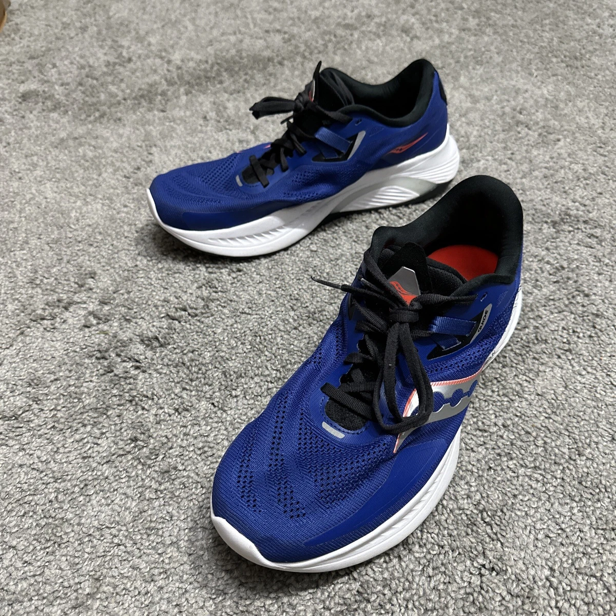Saucony Mens Guide 15 S20685 16 Blue Running Shoes Sneakers Size 10.5 W