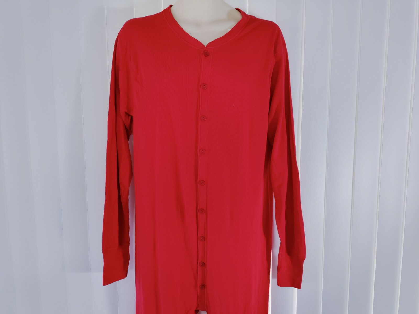 Mills Long Handles Red Union Suit Sz XL 4648 … Gem