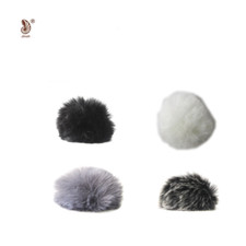 Fur Mic Windscreen Windshield Wind Muff for Lapel Microphone small medium large