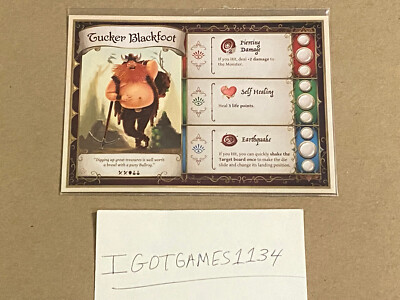 Dungeon Fighter: Second Edition   Promo Hero: Tucker Blackfoot (Dice Tower 2023)