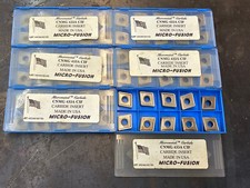 Qty 10 Micrometal CNMG 433 120412 CNMG433A CNMG120412A CIF Grade Carbide Inserts