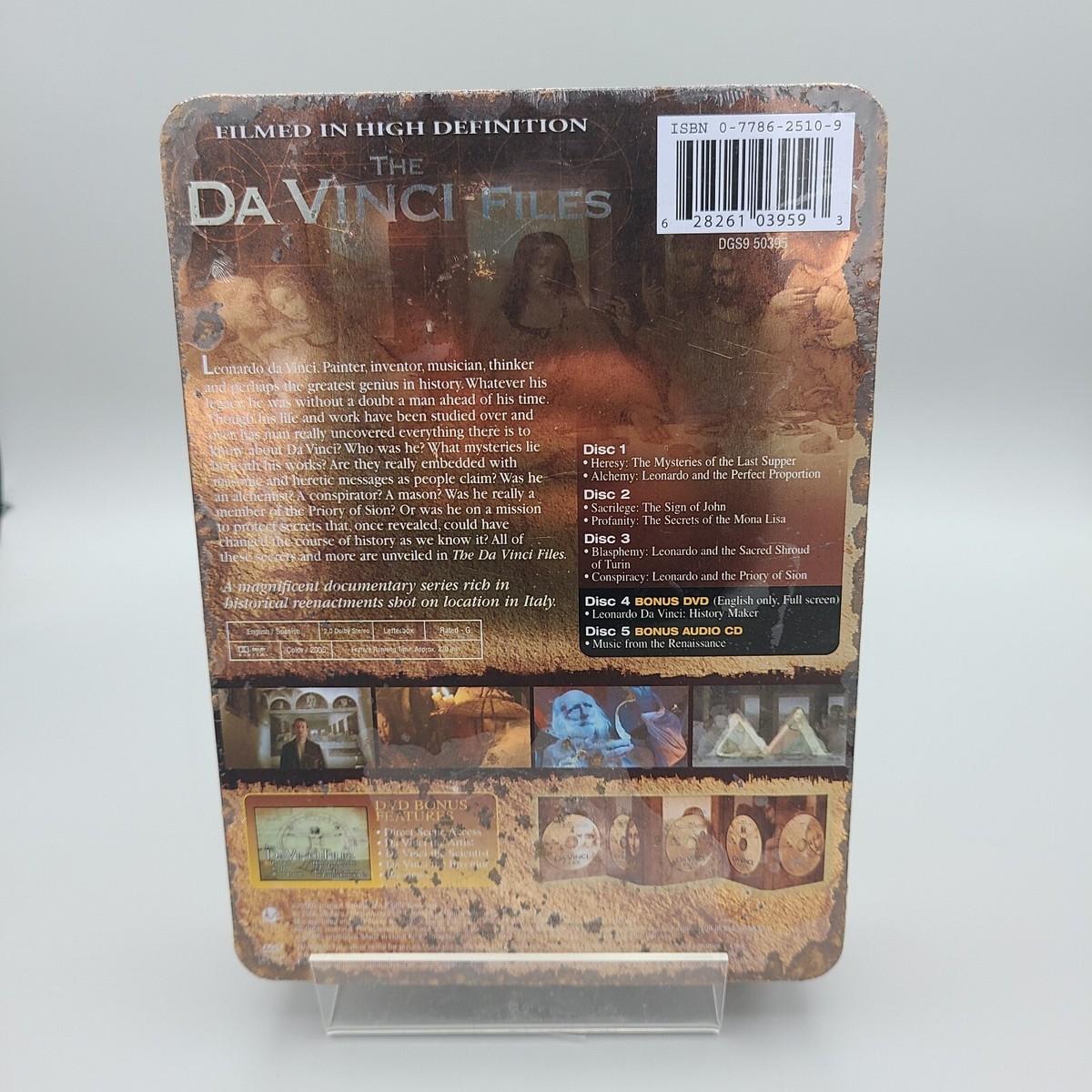 その他 Da Vinci Files [DVD] The Da Vinci Files (DVD, 5-Disc Set) NEW SEALED High Def