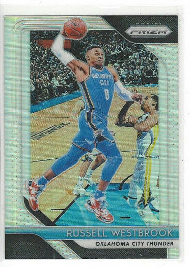 Russell Westbrook Silver Prizm #39