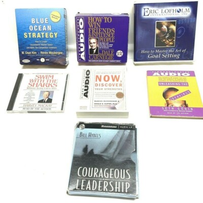 Business Entreprenurship 7 Assorted Audio CDs Lot - Seth Godin, Dale Carnegie