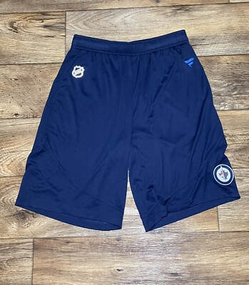 Winnipeg Jets NHL Reebok Center Ice TNT  PlayDry Performance Shorts Men's New