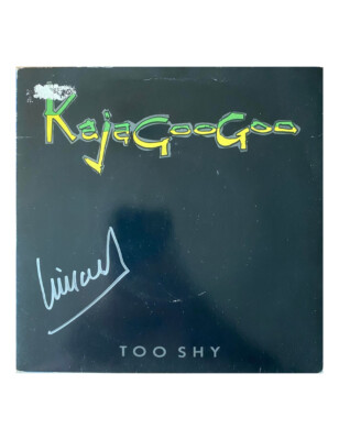 7'' Too Shy Kajagoogoo Vinyl Signed by Limahl 100% With Monopoly Events COA
