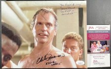 Chelcie Ross Signed Major League 8x10 Photo A Autograph Eddie Harris JSA COA