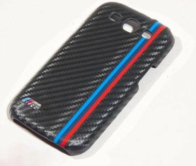 Funda rígida para teléfono BMW MTec Samsung Galaxy S3 genuina OEM de fábrica M fibra de carbono  Foto 2 de 4