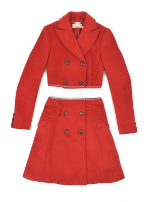 KAREN MILLEN Zip Waist Transform Two Peaces Coat Jacket Wool