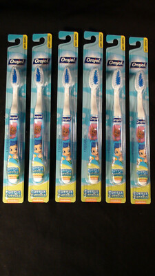 Lot of 12 ORAJEL Paw Patrol Toddler Soft Toothbrushes 