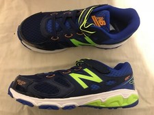 New Balance KA680 Little Kid Running Shoe Size 7 Blue/Green NEW