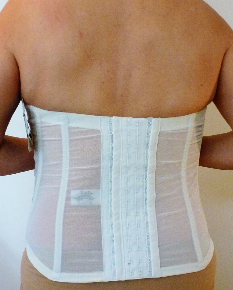 LUNAIRE BRIDAL WHITE LACE CUPS WITH POCKETS UNDERWIRE LONGLINE BRA 36DDD NWT - Image 3 of 4