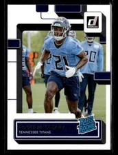 Roger McCreary 2022 Donruss #365 Tennessee Titans