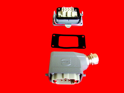 6 polige Harting Steckerbinder neu von HARTING 16A. 380/500 V. Elektronik & Mess