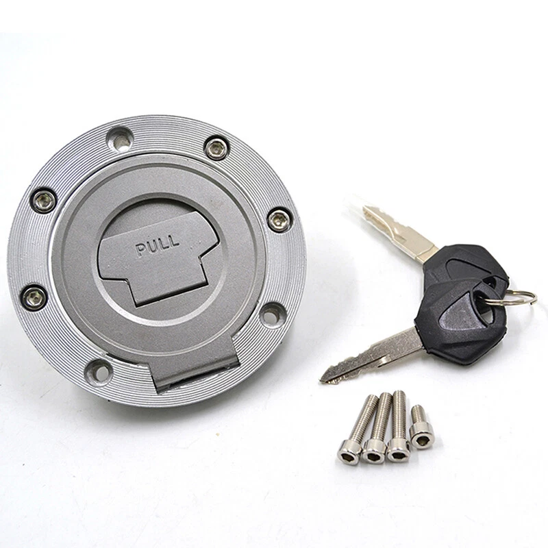 1x Fuel Gas Tank Cap and 2x Keys For Yamaha YZF-R1M YZF-R1S YZF-R1 YFZ-R6S Foto 3 de 4