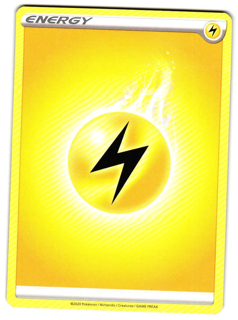 Pokemon SWSH01: Sword & Shield Base Set Lightning Energy # LP Common