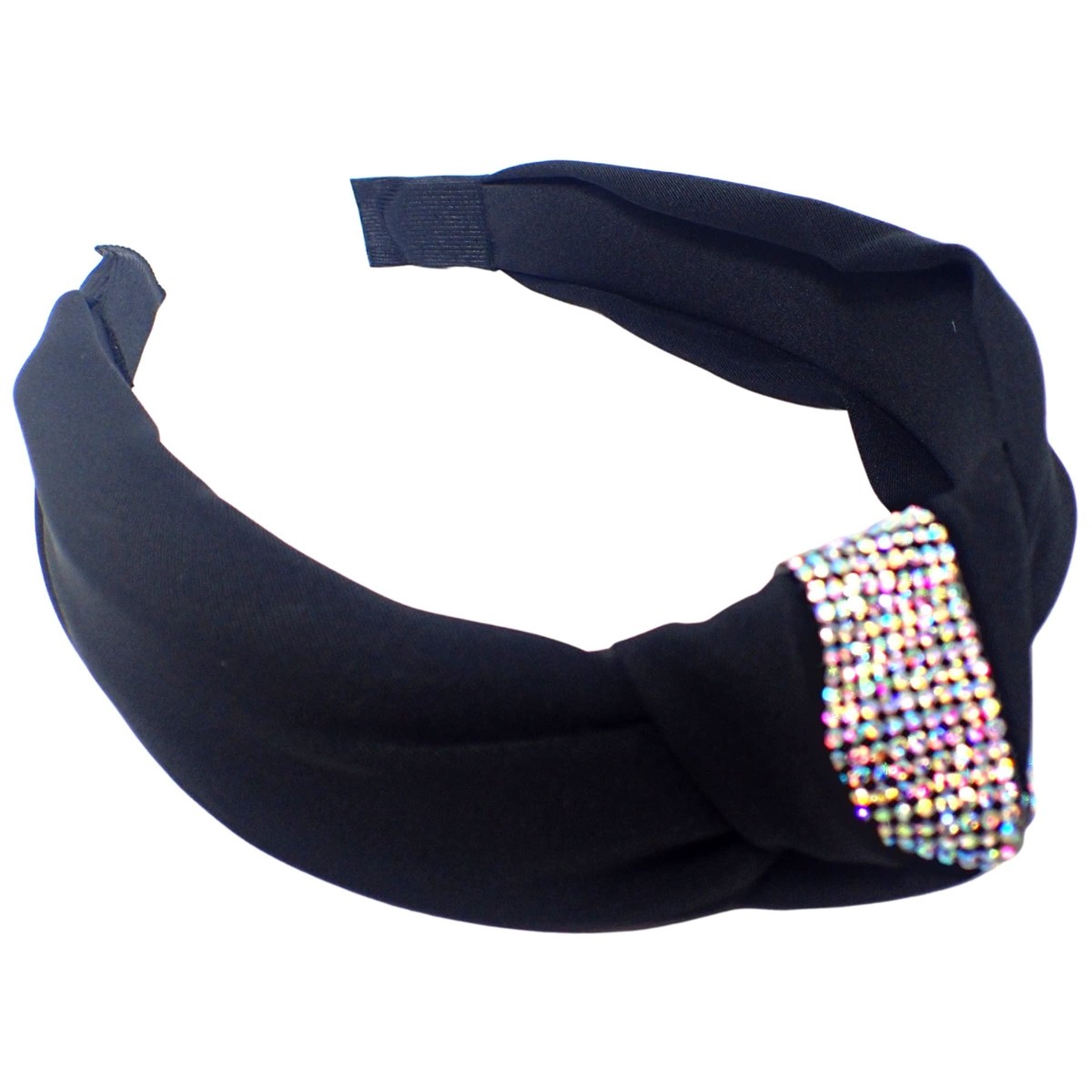Diamante Knot Alice Bands Adult Women Hair Accessories Wide