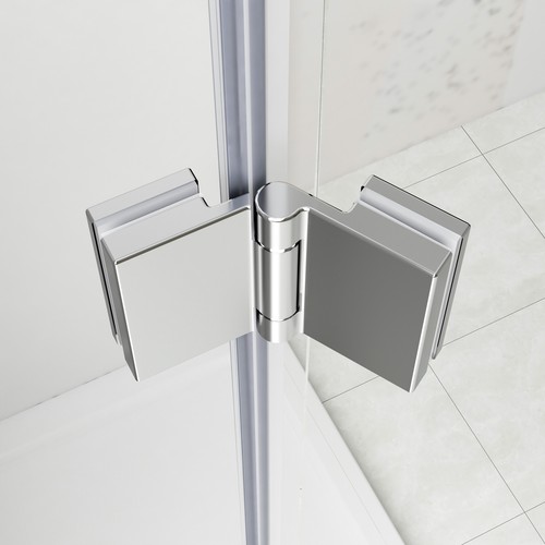 Badewannenaufsatz Faltwand ESG 2 teilig Duschwand Dusche Glas Nano Faltbar - Bild 11 von 14