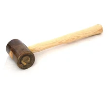 Premium Rawhide-Shellac Mallet Size 4  2 Inch Face Special Price
