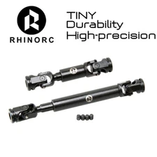 Rhino RC Stainless Heavy-Duty Drive Shaft For Car Crawler SCX10 TRX4 Redcat Gen8