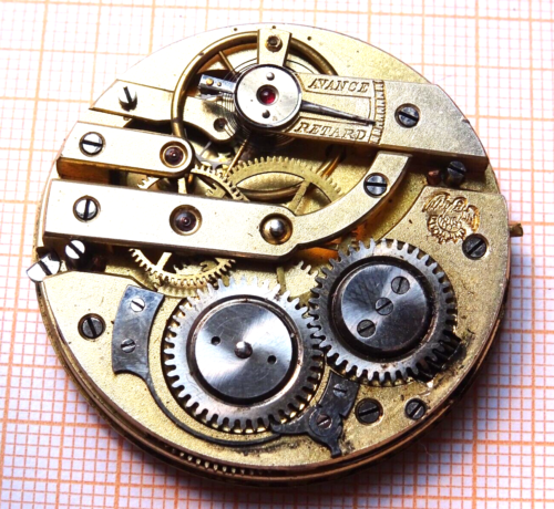 Cilindro de movimiento de bolsillo antiguo usado defectuoso D = 42 mm para piezas LG42 - Imagen 1 de 2