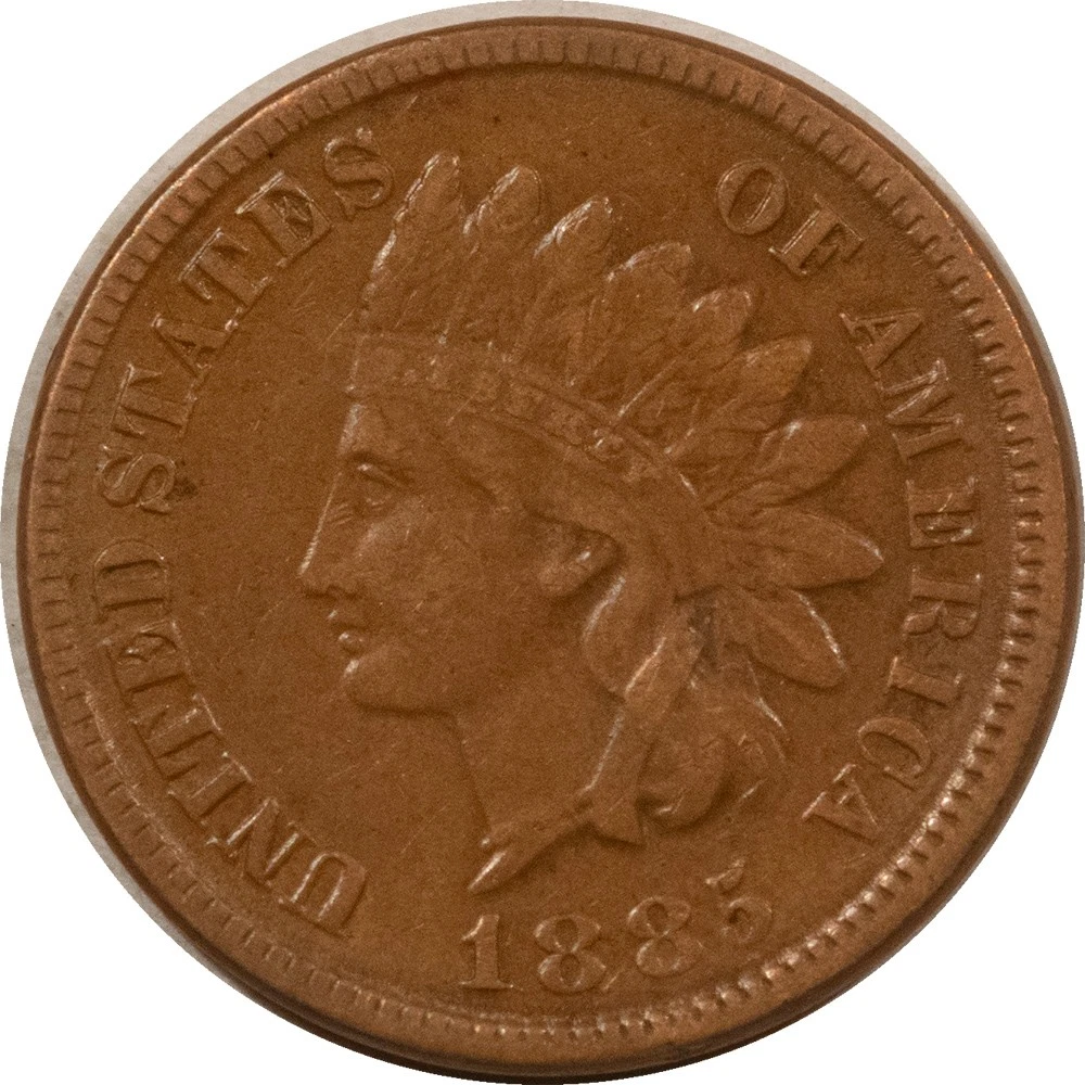 Circulated 1885 Year Indian Head Small Cents (1859-1909) for sale
