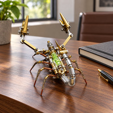 Mechanical Scorpion Metal Model DIY Kit 3D Puzzle Cyberpunk 90 Parts
