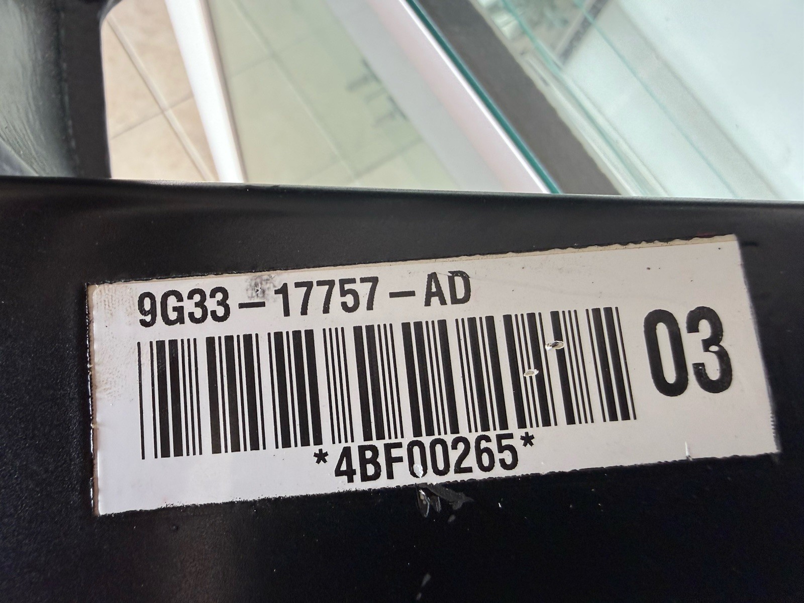 2010-2018 Aston Martin Vantage Front Main Crossmember Beam 9G33-17757-AD OEM 436