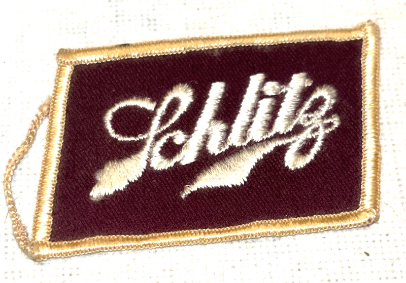 Vintage Schlitz Beer Patch