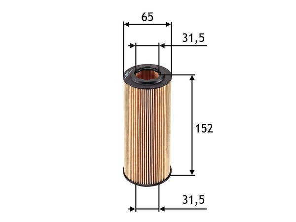 Valeo ÖLfilter ÖL Filter FüR BMW 5 E60 02-14 586545-image