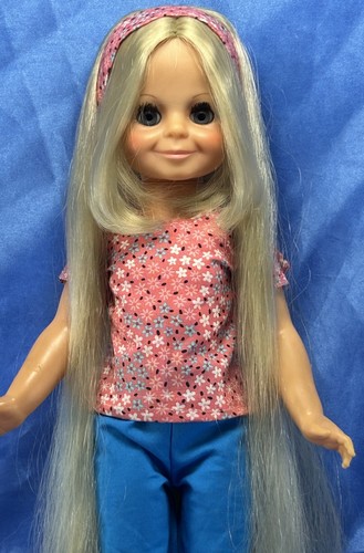 Ideal Crissy Family Dolls LOOK AROUND VELVET Doll W/ Outfit Headband Shoes!!! - Picture 18 of 20