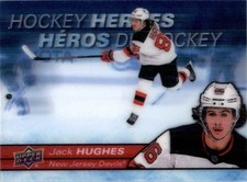 2021-22 Upper Deck Tim Hortons Hockey Heroes Jack Hughes #H-1