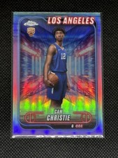 2024-25 Topps Chrome - Cam Christie #151 Pink Refractor (RC)