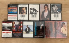 Bruce Springsteen 11 Cassette Tape Lot / Early Studio Albums / Exc Condition