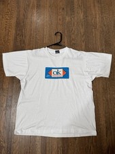 Vintage 90s Screen Stars Best OK Pioneers T-Shirt XL White Made In USA Promo