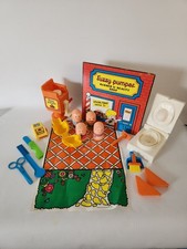 De colección 1970 Play-Doh Bomba Difusa Barbería y Belleza Set Niños Juego Funciona