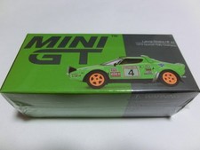Mini Gt 1/64 Lancia Stratos Hf Spain Rally 1979 Winner Car 4 Left Handle Mgt0105