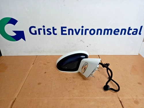2013 PEUGEOT RCZ MK1 DRIVERS RIGHT POWERFOLD WING MIRROR WHITE (R2)