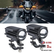 LED Motorcycle Driving Lights 60W 12000LM Fog Lights 6000K Driving Auxiliary