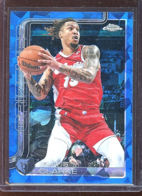 #ad Brandon Clarke 2025 2026 Topps Chrome Sapphire #133 $1.69