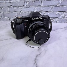 Minolta Maxxum 7000 AF 35mm Film Camera 35-70mm Lens Tested - READ